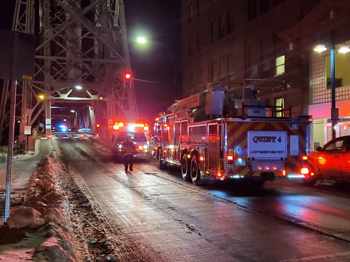 Duluth Police said the Aerial Lift Bridge is back in service and the incident has been resolved