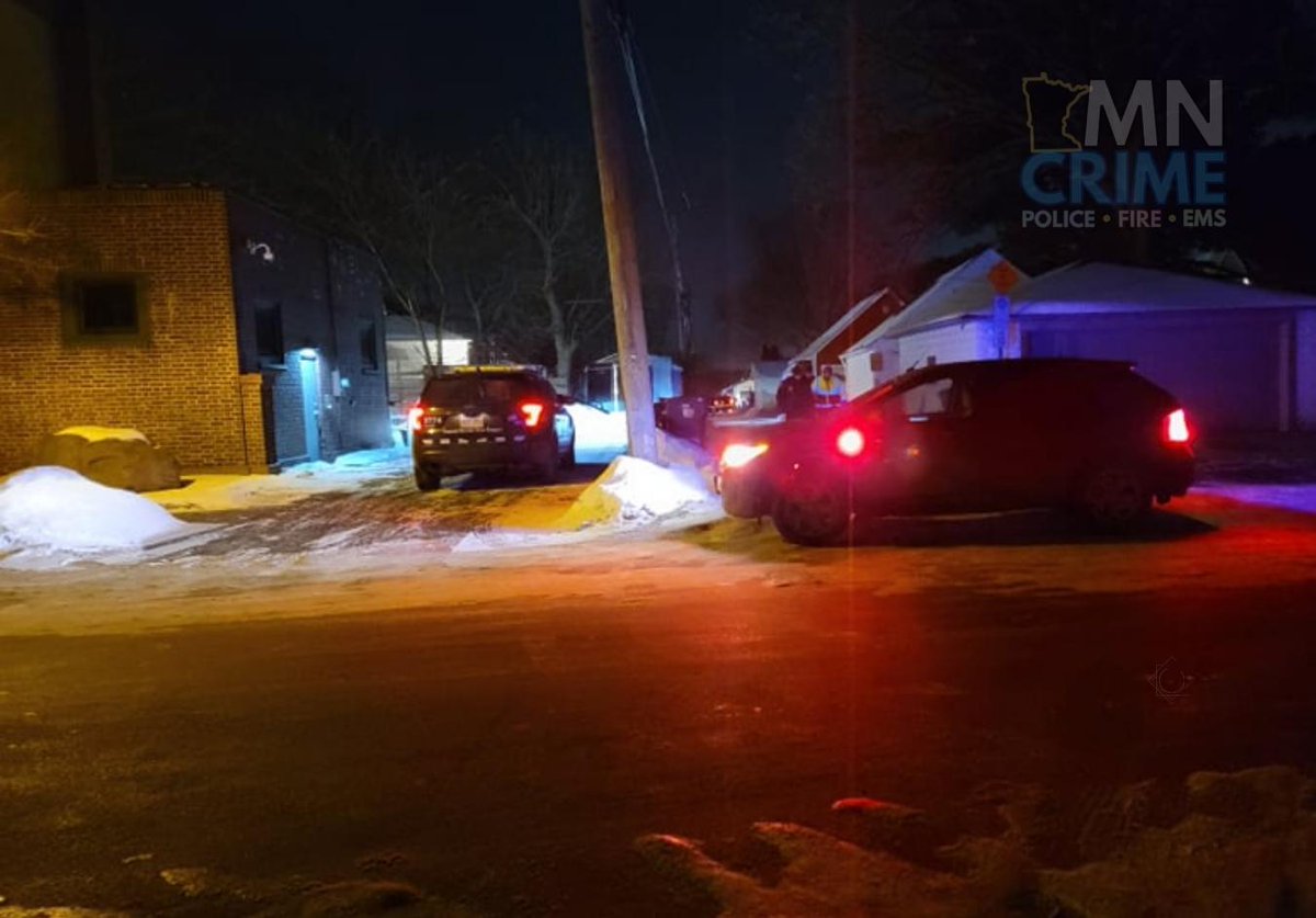 The victim was found in the alley southwest of 7th & White Bear, between Flandrau and Kennard St. - Homicide investigators are assisting at the scene, though the shooting has not yet been confirmed to be fatal.