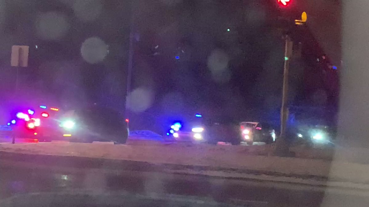 Police presence off Highway 100 in Golden Valley, reports of automatic gunfire in the area