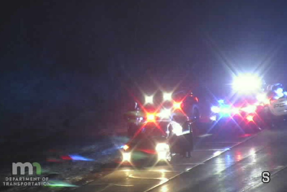 MENDOTA HEIGHTS: Eagan officers were in pursuit of a driver for a traffic violation, northbound on I-35E. The driver continued northbound past I-494 and eventually stopped just south of Hwy. 62. The driver was taken into custody around 1:40 a.m., vehicle  cleared shortly after