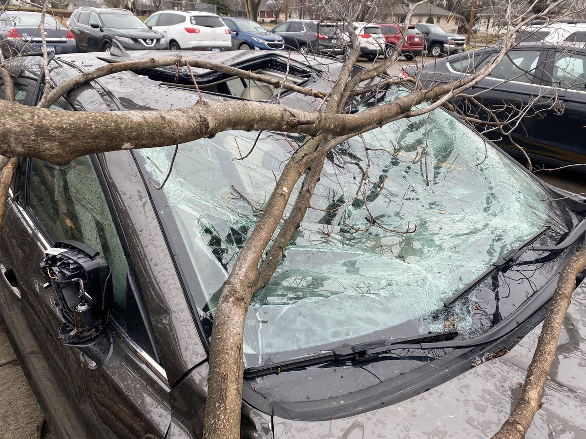 STRONG storms, even possible tornadoes in Faribault last night.  