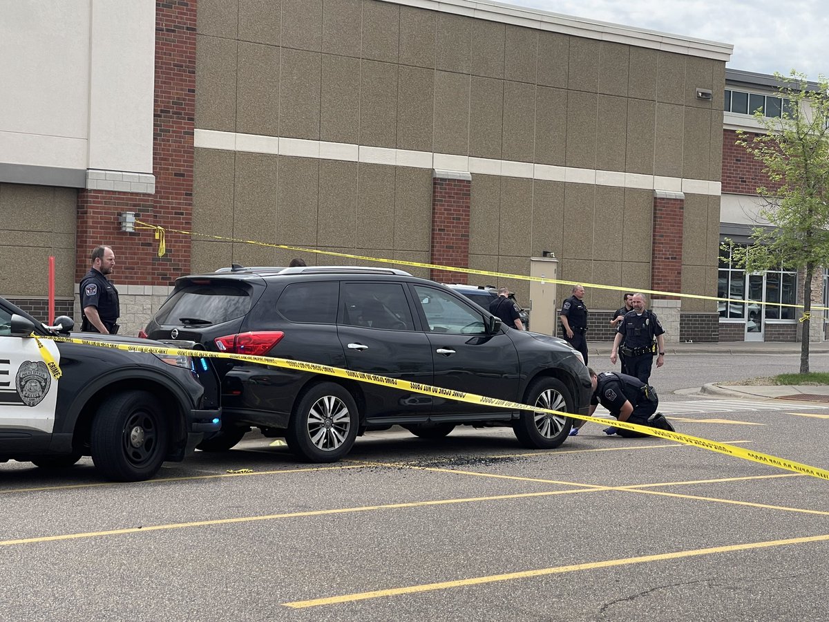 Brooklyn Center police are investigating a shooting at Shingle Creek Crossing. Witnesses say at least 10 shots rang out. Gunman ran from scene. Police are trying to determine if anyone is hurt