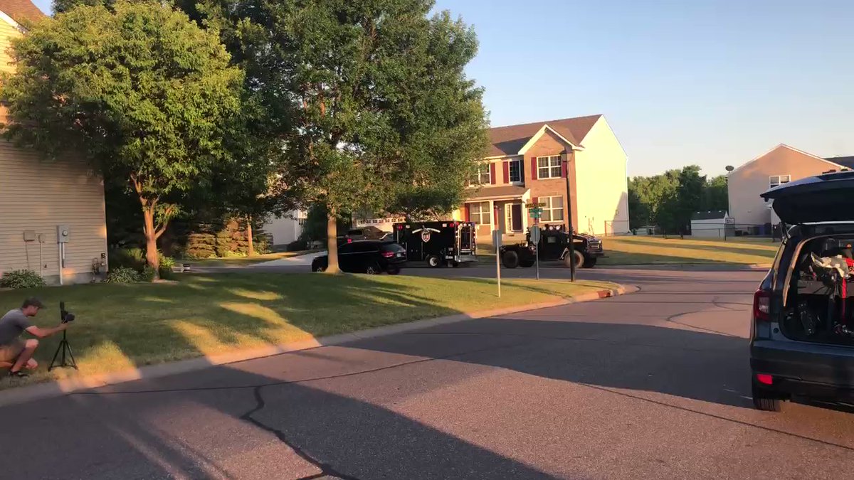 Law enforcement in tactical gear continue to come and go from the command center in St. Michael.  The Wright County Sheriff tells us the standoff with 39 year old Brandon Gardas is ongoing. Deputies were first called to the 500 block of Central Ave. W at 12:37 am Tuesday