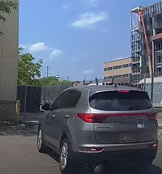 This is the SAME vehicle we posted in the attempted carjacking video that happened about 1:45 p.m. near 29th and Chicago Ave, where the victim pulled his own gun and scared them off