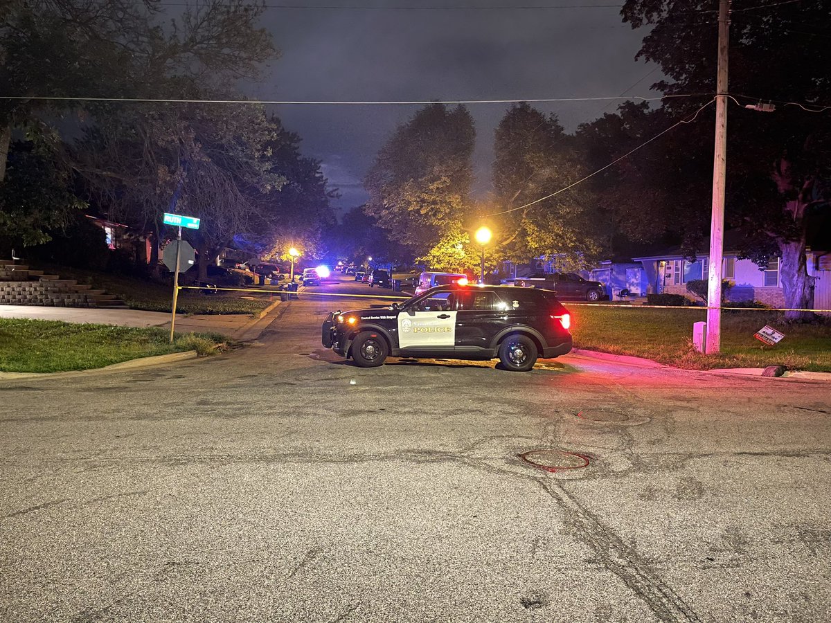 Scene in St. Paul near the intersection of Ruth St and California Ave where St. Paul Police confirm they are investigating a double homicide.