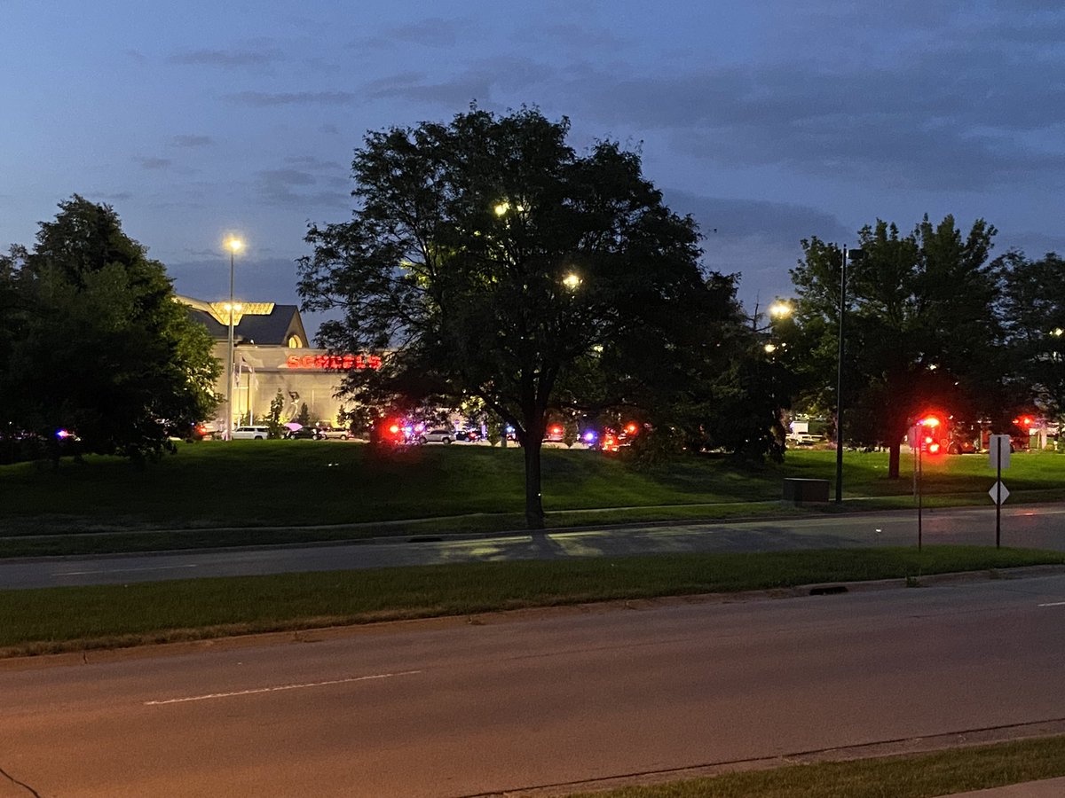 Eden Prairie Police confirm that one shot was fired in Scheels at the Eden Prairie Center and that one person, the man who fired the shot, is dead. There is no danger to the public, police say, and they just completed a follow-up search at the mall