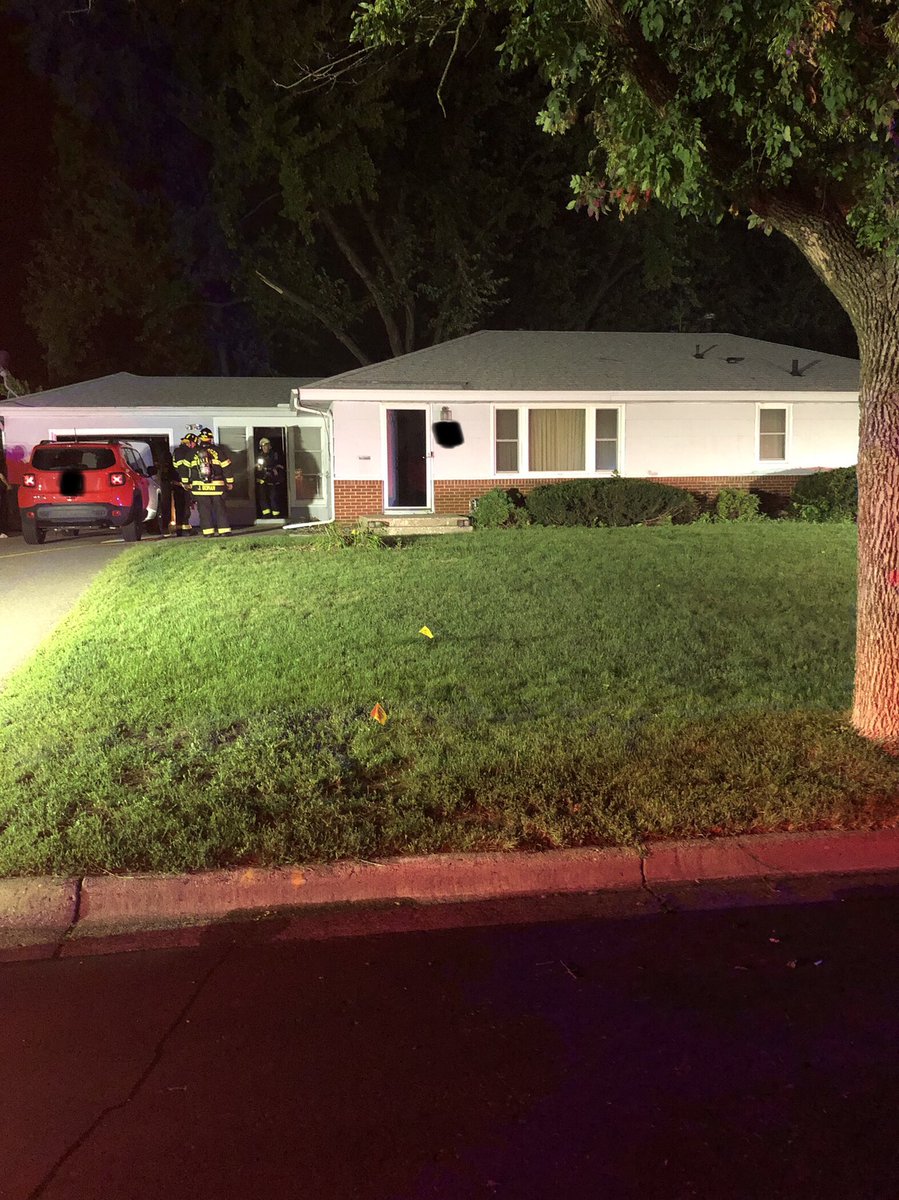 Structure Fire- 9100 block of Logan Ave. Large branch fell and took down power lines which energized house. Fire contained to basement around electrical panel. No injuries and @XcelEnergyMN is on scene to restore power to the neighborhood