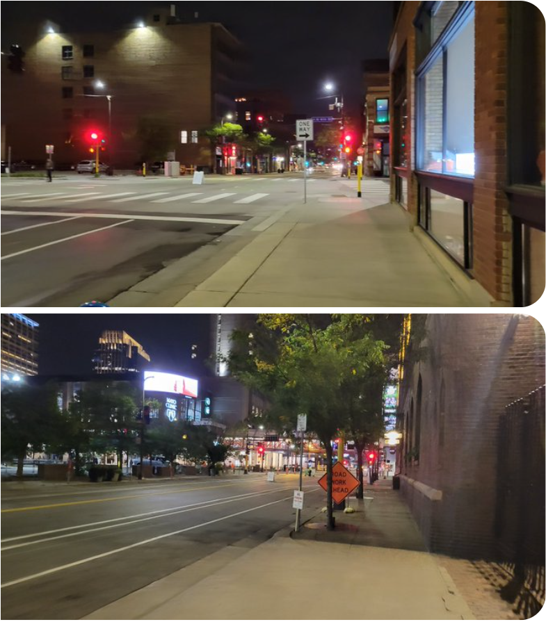 A follower sent pics of the massive crowds flocking to MplsDowntown for the party.  Minneapolis is back