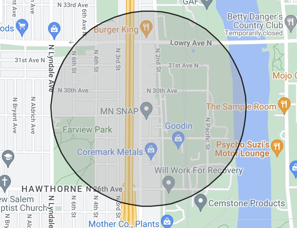 Properties within about a 1/3-mile radius of 29th Avenue N and 2nd Street N, as noted in this map, continue to be impacted by water disruptions. Outside of this area, water continues to be safe to use and water pressure will stabilize over the next several hours