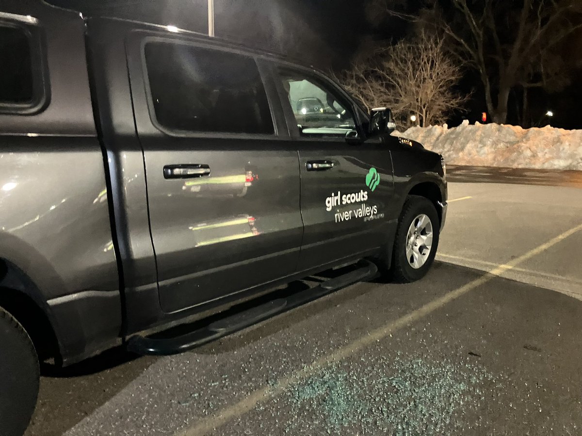 It appears the shooting happened in the parking lot of Girl Scouts River Valleys in Brooklyn Park.   Several of the Girl Scout vehicles have shattered glass and bullet holes in the windows