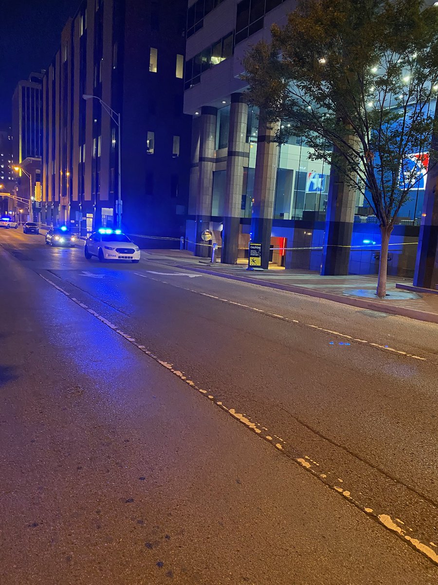 2 teens, 17 and 15, are in custody for their suspected involvement in a drug-related shooting in front of a 6th Ave N parking garage tonight. The 34-year-old victim is being treated for non-life-threatening wounds. The teens are being questioned