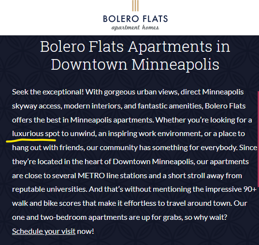 Downtown Minneapolis - Reports of a large disturbance at Bolero Flats on the 7th floor with about 200 people, some are  trashing  the common areas and yelling and running in the halls. Also a large group at 12th and Marquette outside. Some may have guns.1117 Marquette Ave