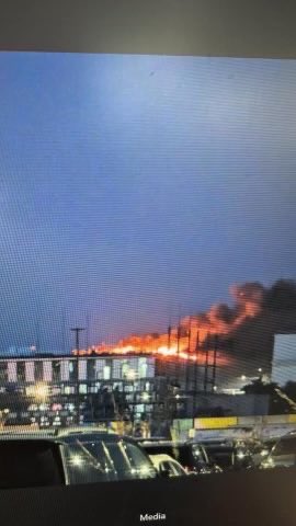 The 2nd alarm fire this morning involved construction materials on the roof of a building under construction. Mutual aid responded from Richfield FD, Airport FD, Burnsville FD and Edina FD. The cause is currently under investigation