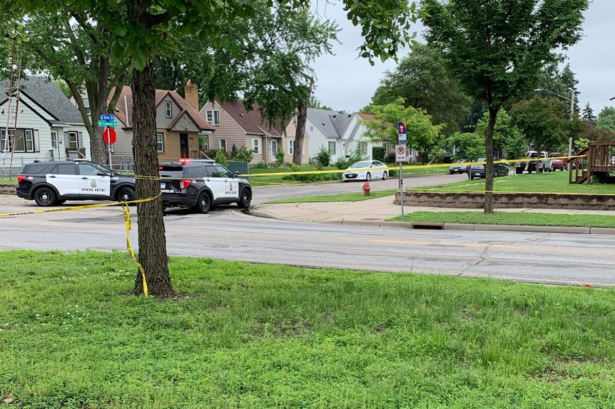 Now confirmed that SWAT/warrant activity in north Minneapolis at 48th and Fremont Ave N was connected to the investigation