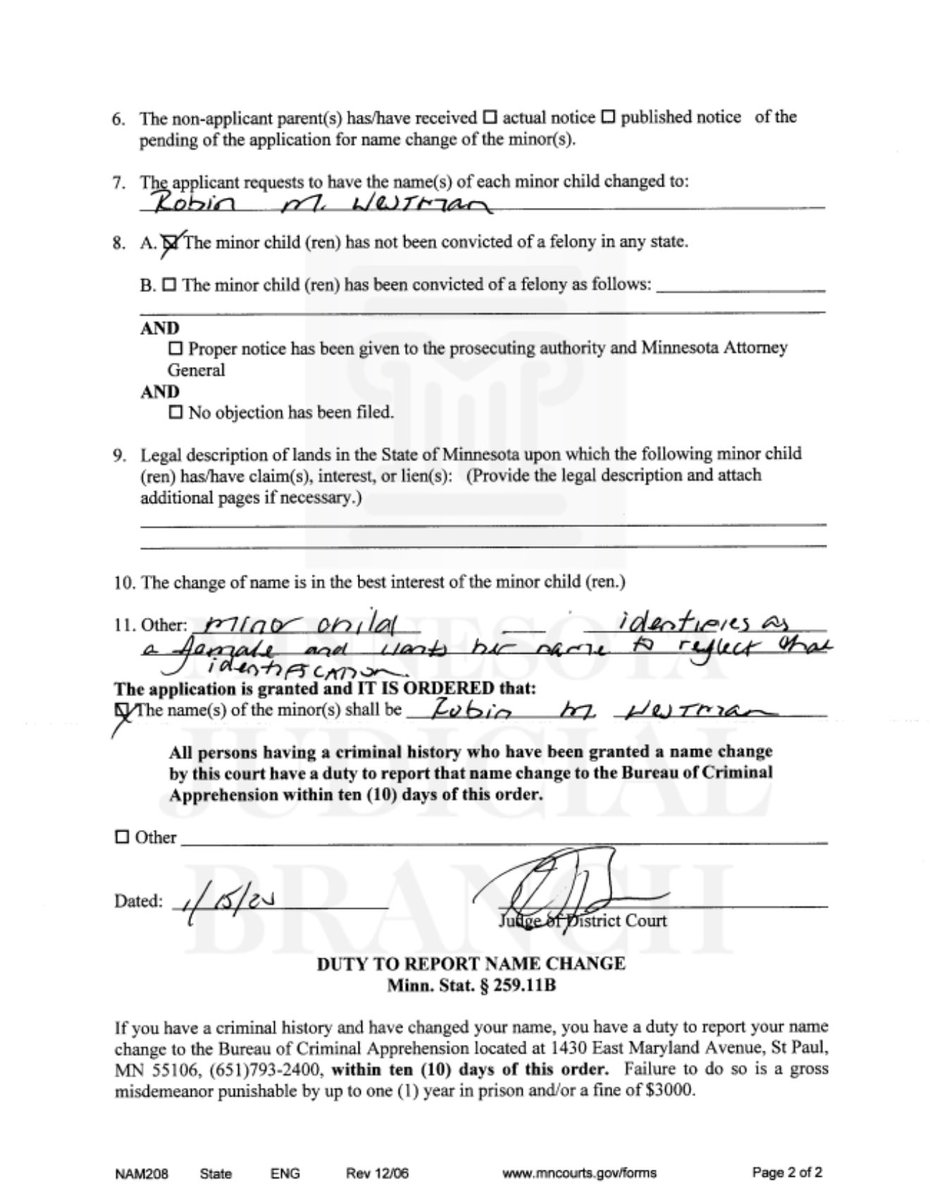 Robin Westman (previously ROBERT Westman), the Minneapolis Catholic School shooter, was a MAN who “identified” as a woman 