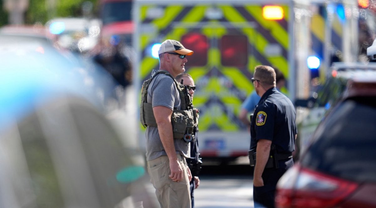 SIX children are still listed in critical condition at Hennepin Healthcare after being shot at school in Minneapolis today, the hospital said