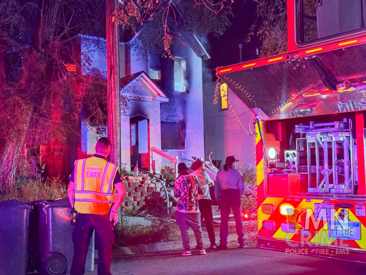 MINNEAPOLIS: 9xx 22nd Ave. NE. – Crews are on scene of a fatal house fire in a two-story duplex. Firefighters arrived around 11:30 p.m. Wednesday and reported flames showing from both the first and second floors, possibly spreading from the basement. 