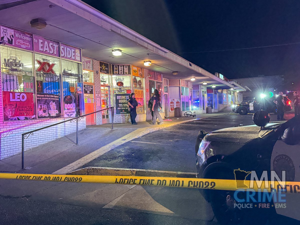 Paramedics say the victim is a 28-year-old male with a single gunshot wound to the lower abdomen