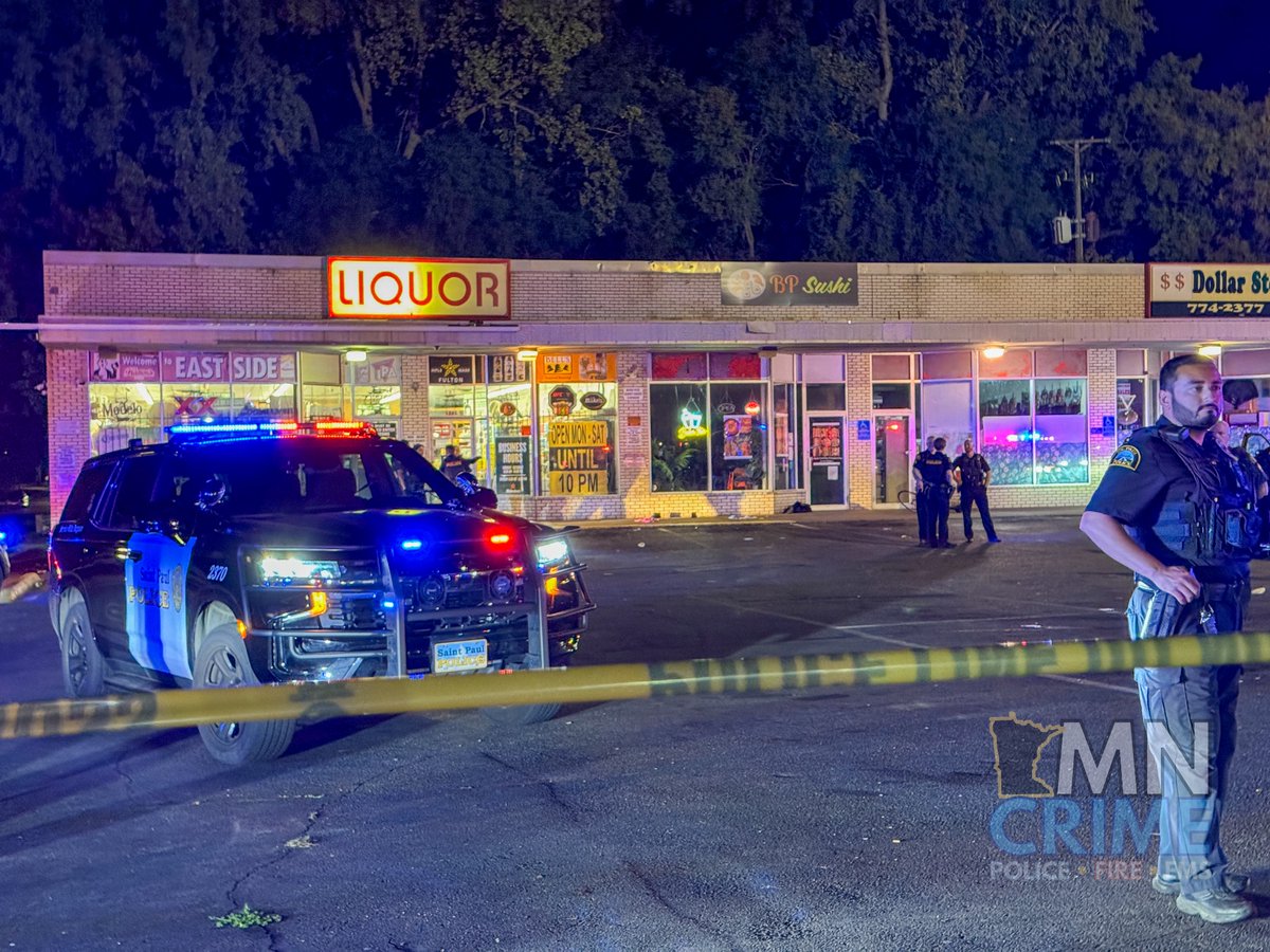 Paramedics say the victim is a 28-year-old male with a single gunshot wound to the lower abdomen