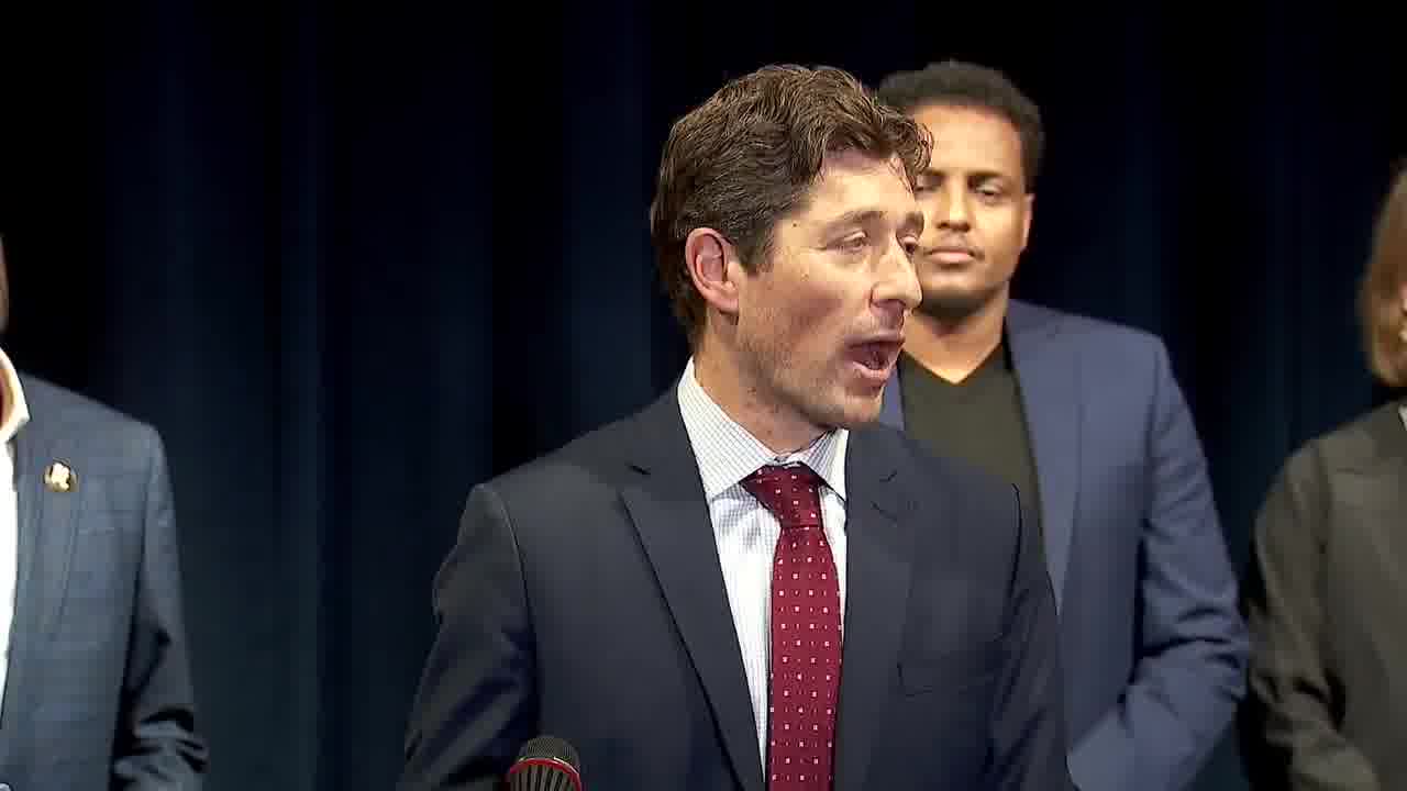 Minneapolis officials are responding to reports that as many as 100 federal agents will be deployed to the Twin Cities, with a specific focus on targeting the Somali community. Mayor Jacob Frey delivered a message in Somali on Tuesday, saying, “We love you, we stand with you, we aren’t backing down.”