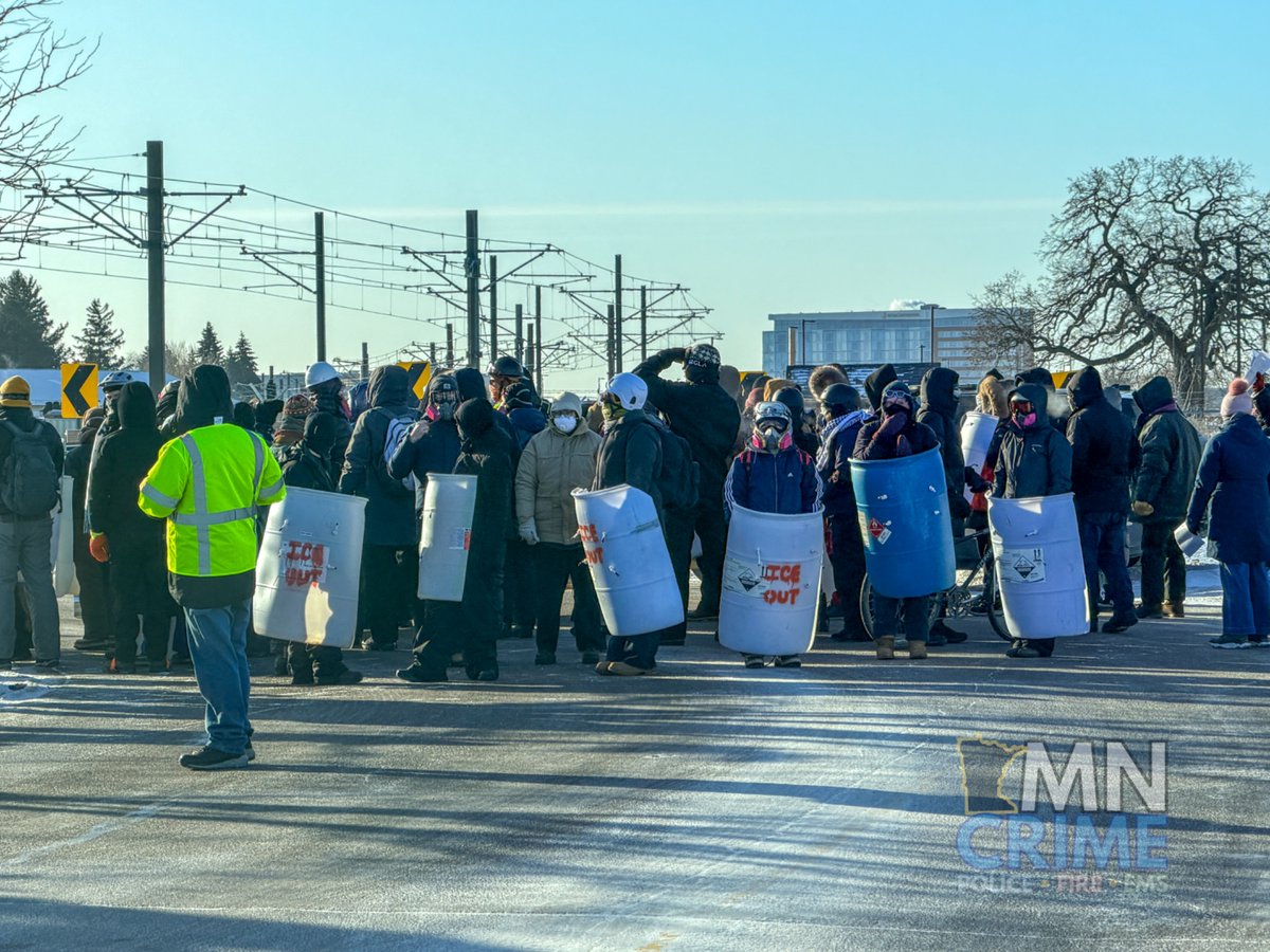 Organizers behind a statewide “Day of Action” in Minnesota are urging people to skip work, school and shopping in protest of ICE operations. Demonstrations are already underway, including a protest near the Fort Snelling light rail platform that blocked the north access road to