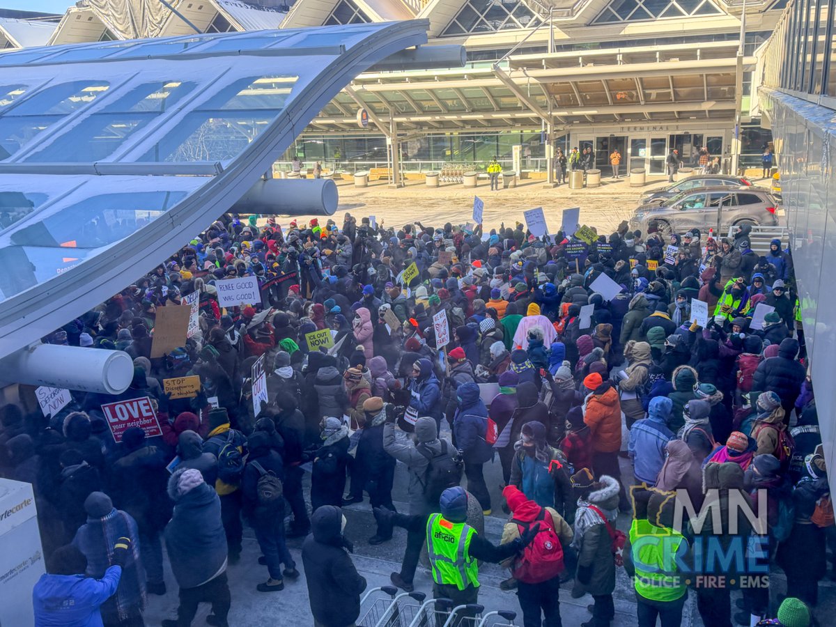 Organizers behind a statewide “Day of Action” in Minnesota are urging people to skip work, school and shopping in protest of ICE operations. Demonstrations are already underway, including a protest near the Fort Snelling light rail platform that blocked the north access road to
