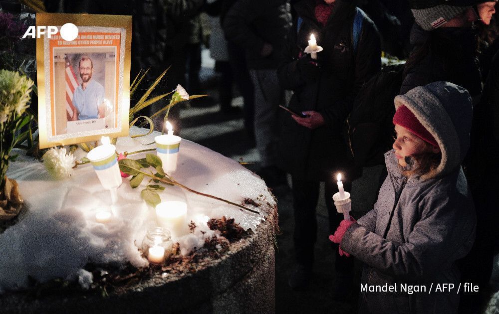 US President Trump said Friday that the man shot dead by US federal agents in Minneapolis last week was an agitator and perhaps insurrectionist. Agitator and, perhaps, insurrectionist, Alex Pretti's stock has gone way down with the just released video of him screaming and spitting in the face of a very calm and under control ICE Officer, he posted on Truth Social