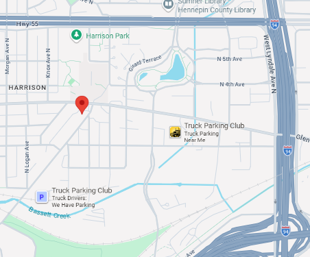 Minneapolis Harrison - Report of a gas tank drilled that's now leaking into a drain. 3xx Cedar Lake Rd N