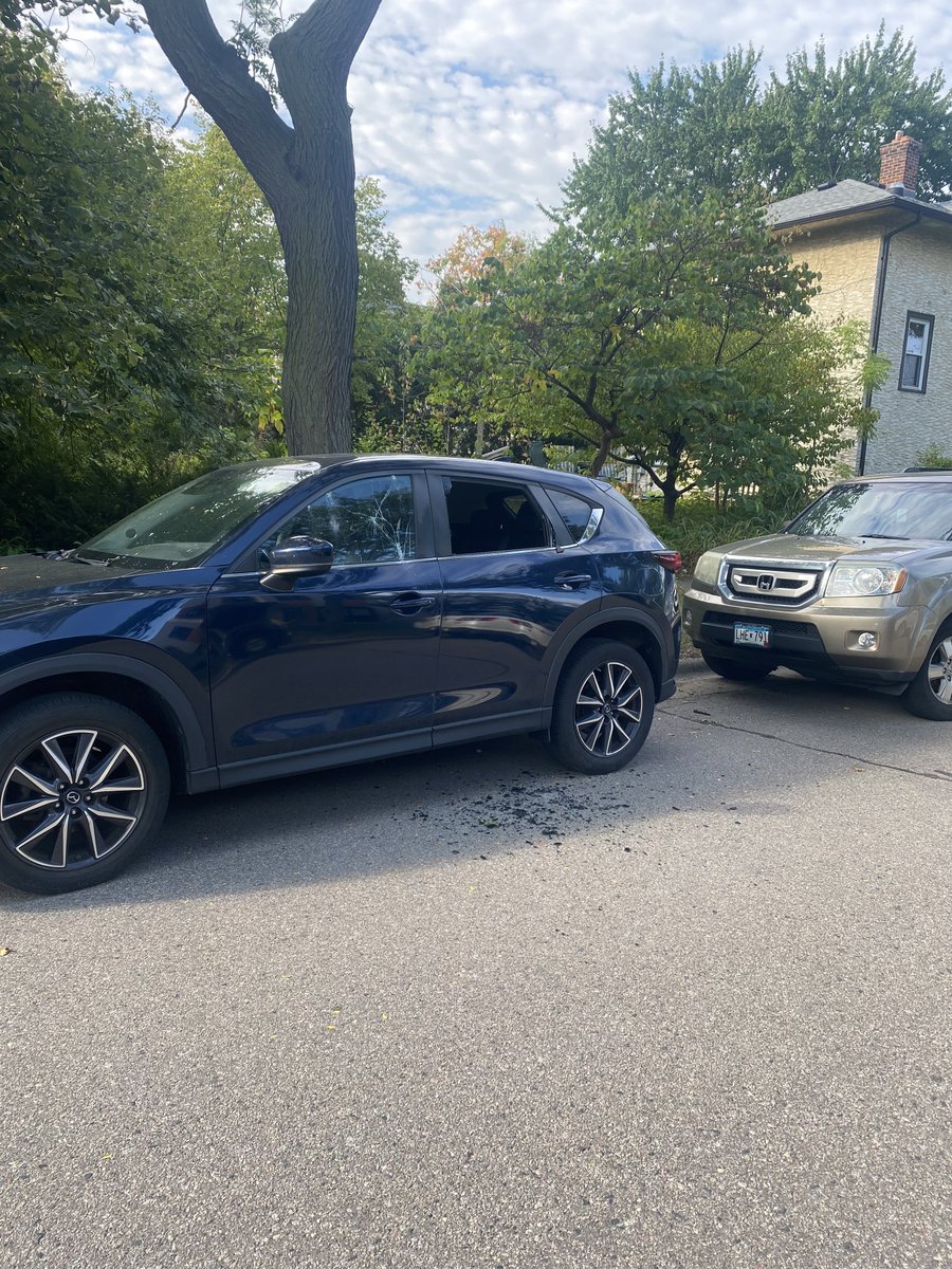 As indicated in the earlier property damage post, multiple vehicles were damaged in NE Minneapolis overnight near 24xx 2nd St NE. Submitted pics and info: Officer said one individual was apprehended after being chased by officers